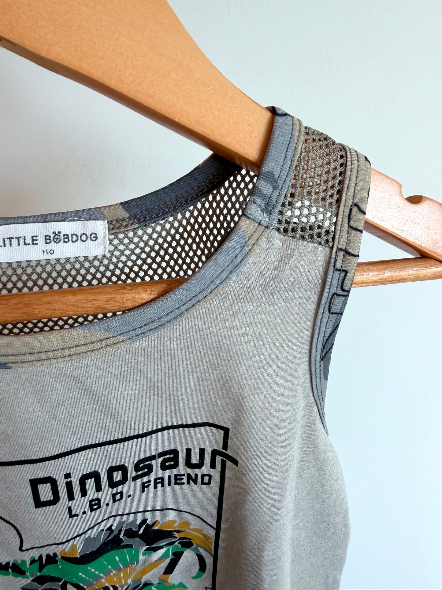 Dinosaur Camo Tank Top / 4T