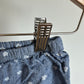 Chambray Flower Bubble Shorts / 18m