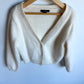 White Button Up Cardigan / 6 years