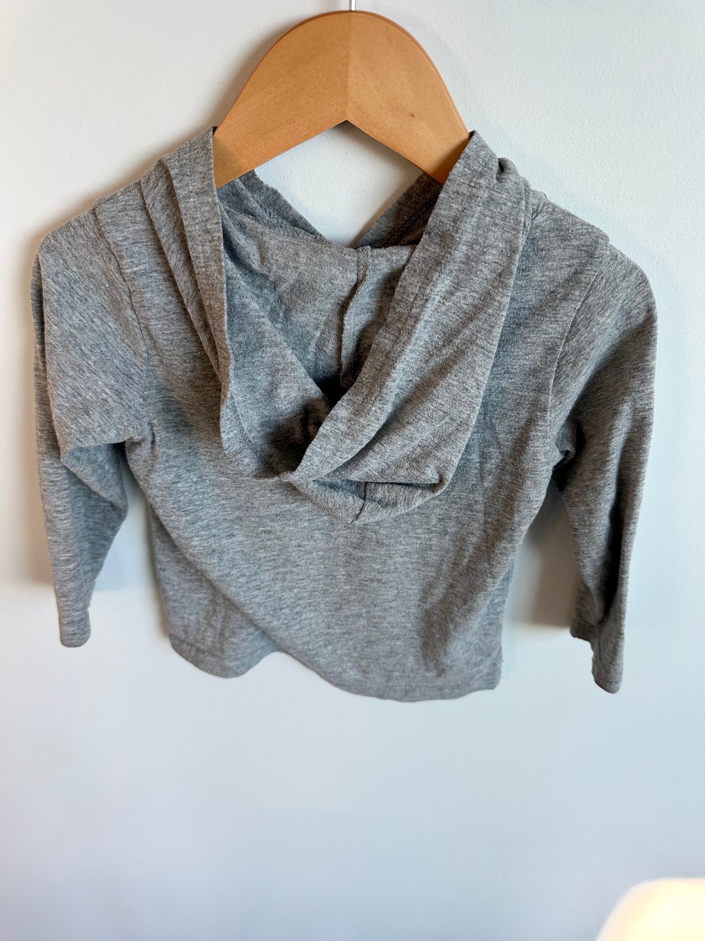 West Coast Grey Hood Top (PLAY) / 12-18m