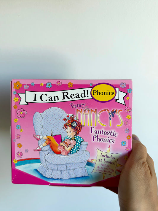 Fancy Nancy Phonics 12 Books / 4-6 years (No Shipping)