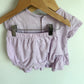 Light Purple Top + Shorts Set / 24m