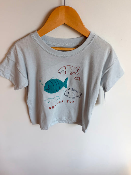 Summer Fun Fish Top (With tags) / 4T