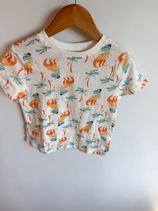 Dino Palm Tree Top (With tags) / 4T