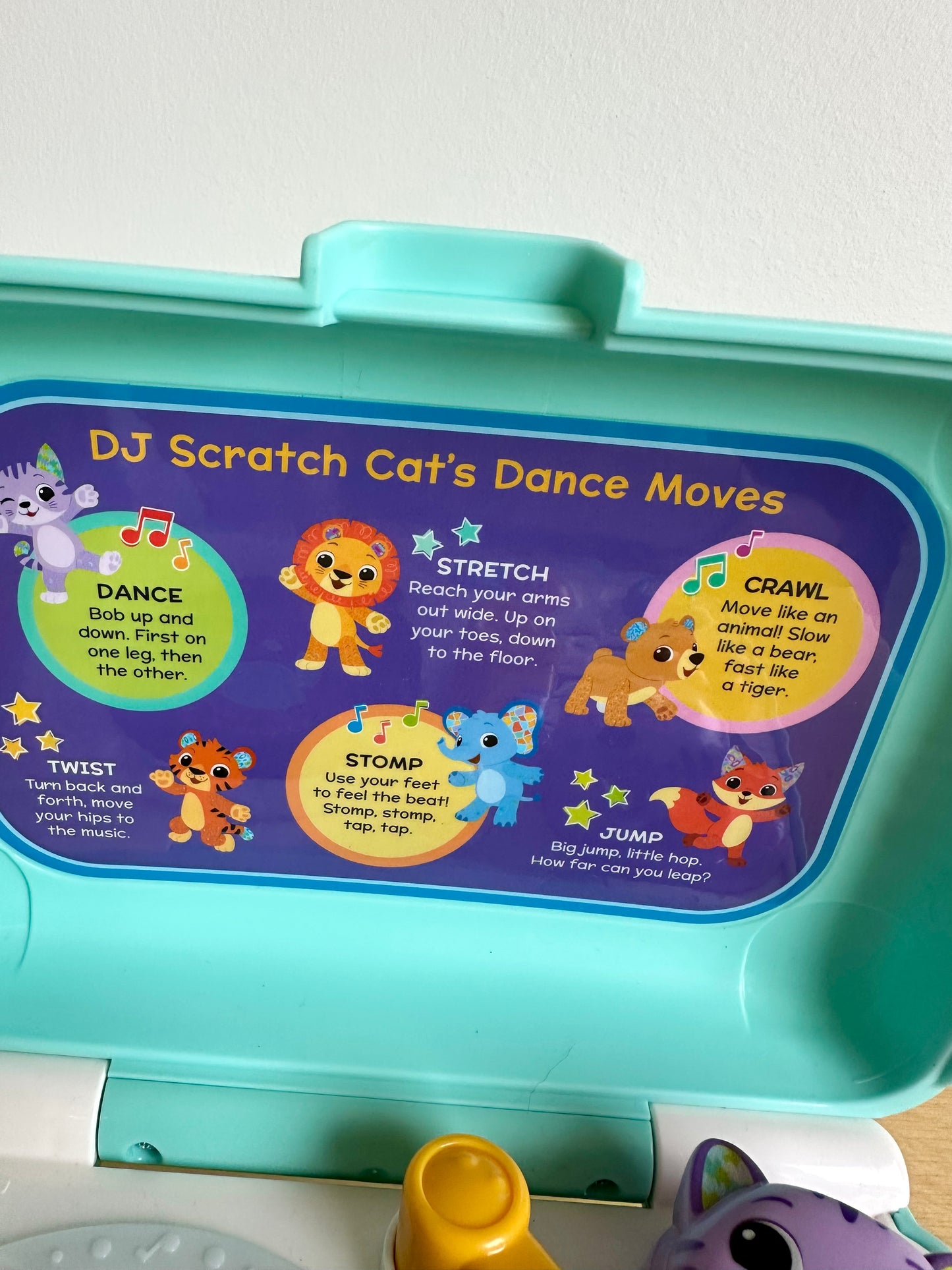 Vtech DJ Scratch Cat Record Player Toy (No Shipping)