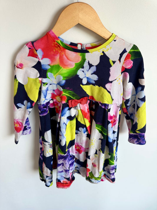 Colorful Floral Dress / 2-3T