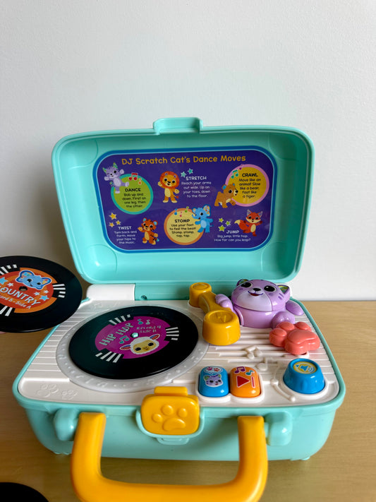 Vtech DJ Scratch Cat Record Player Toy (No Shipping)
