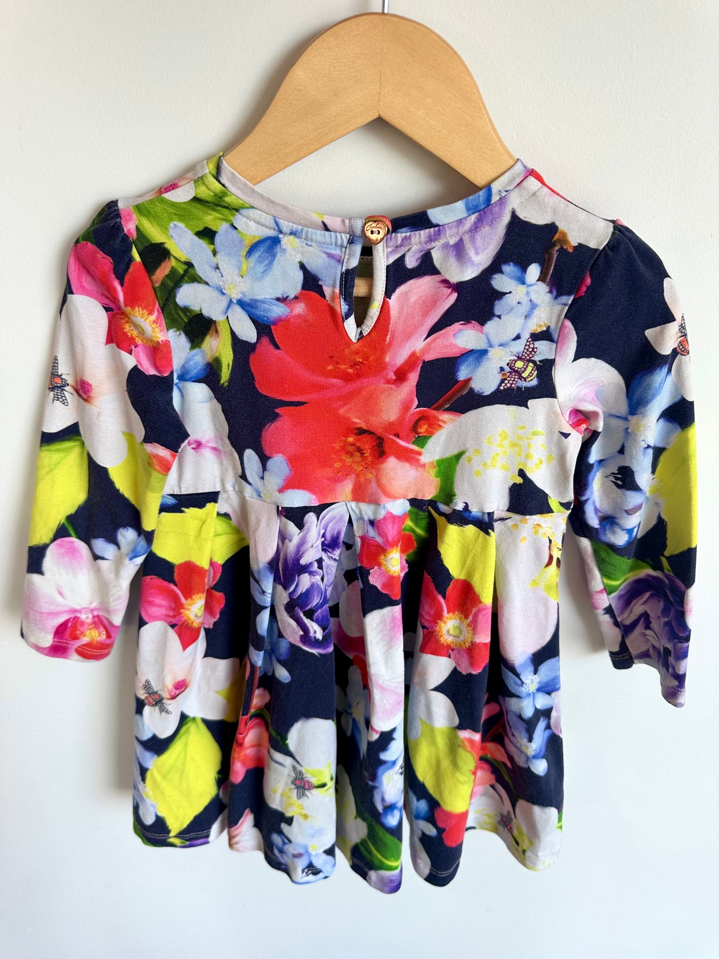 Colorful Floral Dress / 2-3T