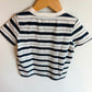 Pocket Navy Striped T-Shirt / 4T