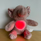 Sleepy Elephant Light Tummy Stuffy Toy (No Shipping)