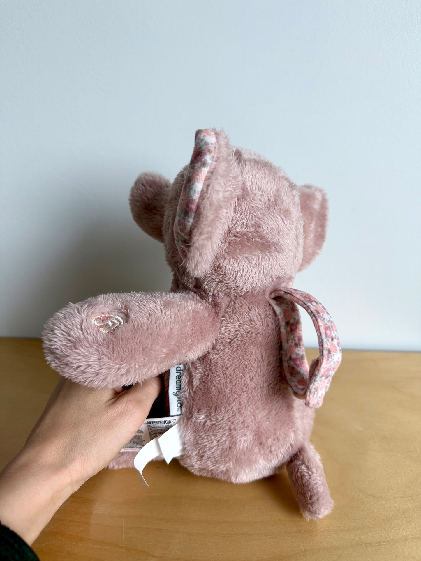 Sleepy Elephant Light Tummy Stuffy Toy (No Shipping)