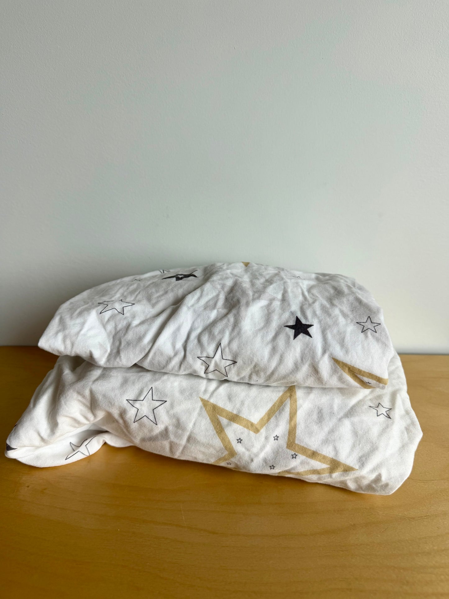 Kushies Star Crib Sheet + Change Pad Cover (No Shipping)