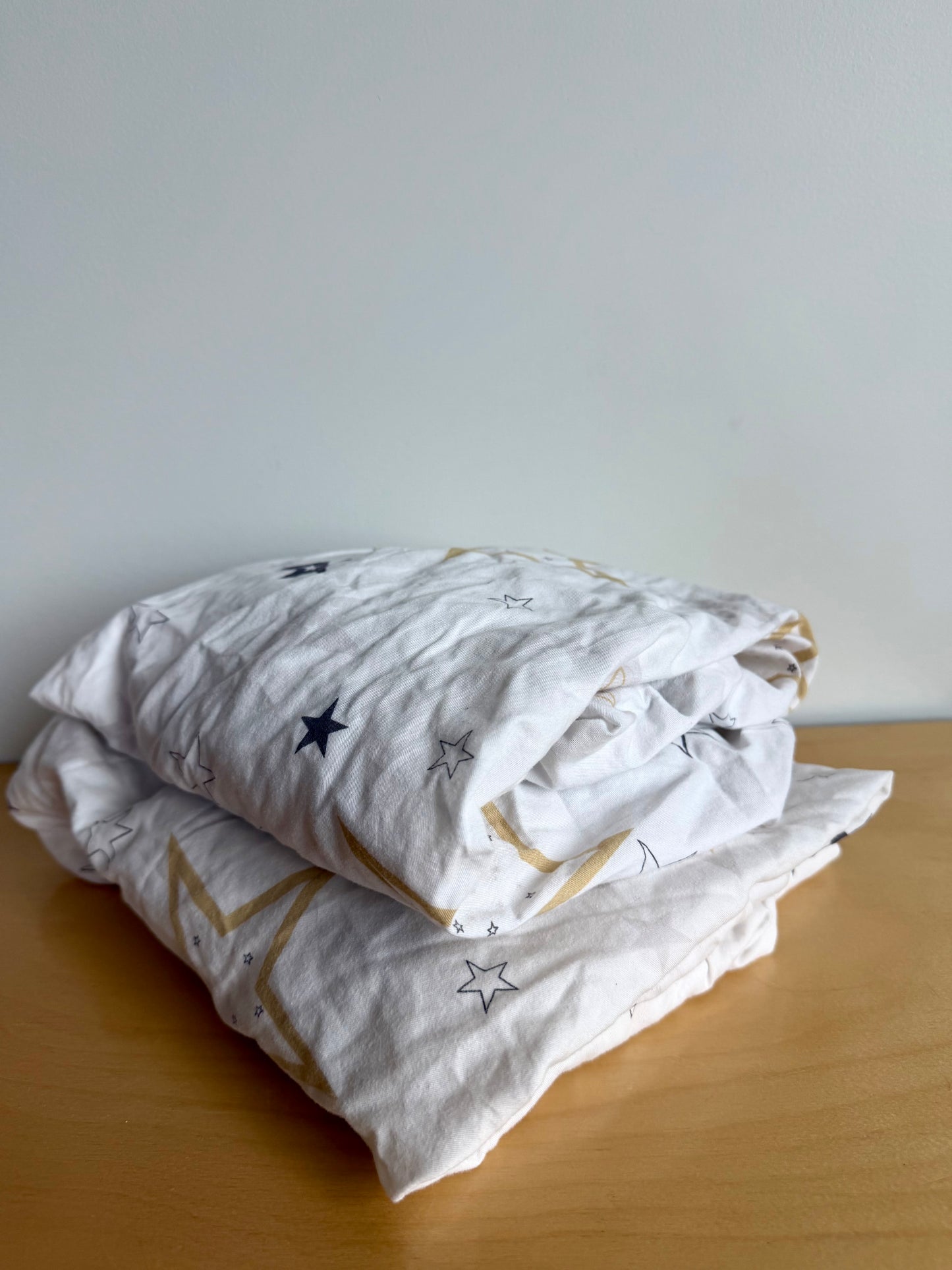Kushies Star Crib Sheet + Change Pad Cover (No Shipping)