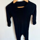 Bamboo Black Jumpsuit / 9-12m