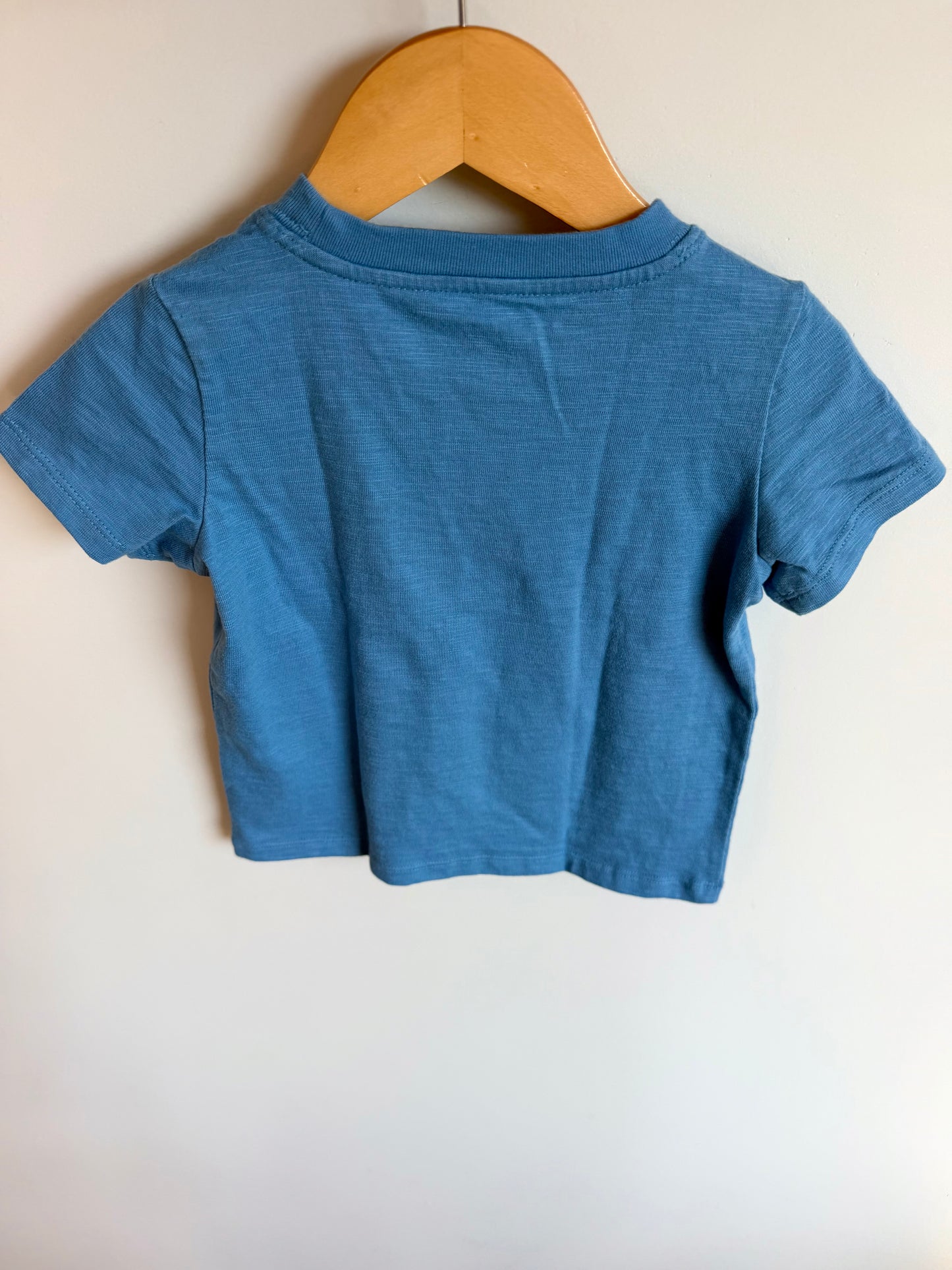 Blue Pocket T-Shirt / 3T
