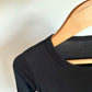 Bamboo Black Jumpsuit / 9-12m