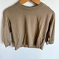 H&M Tan Long Sleeve Top / 18-24m