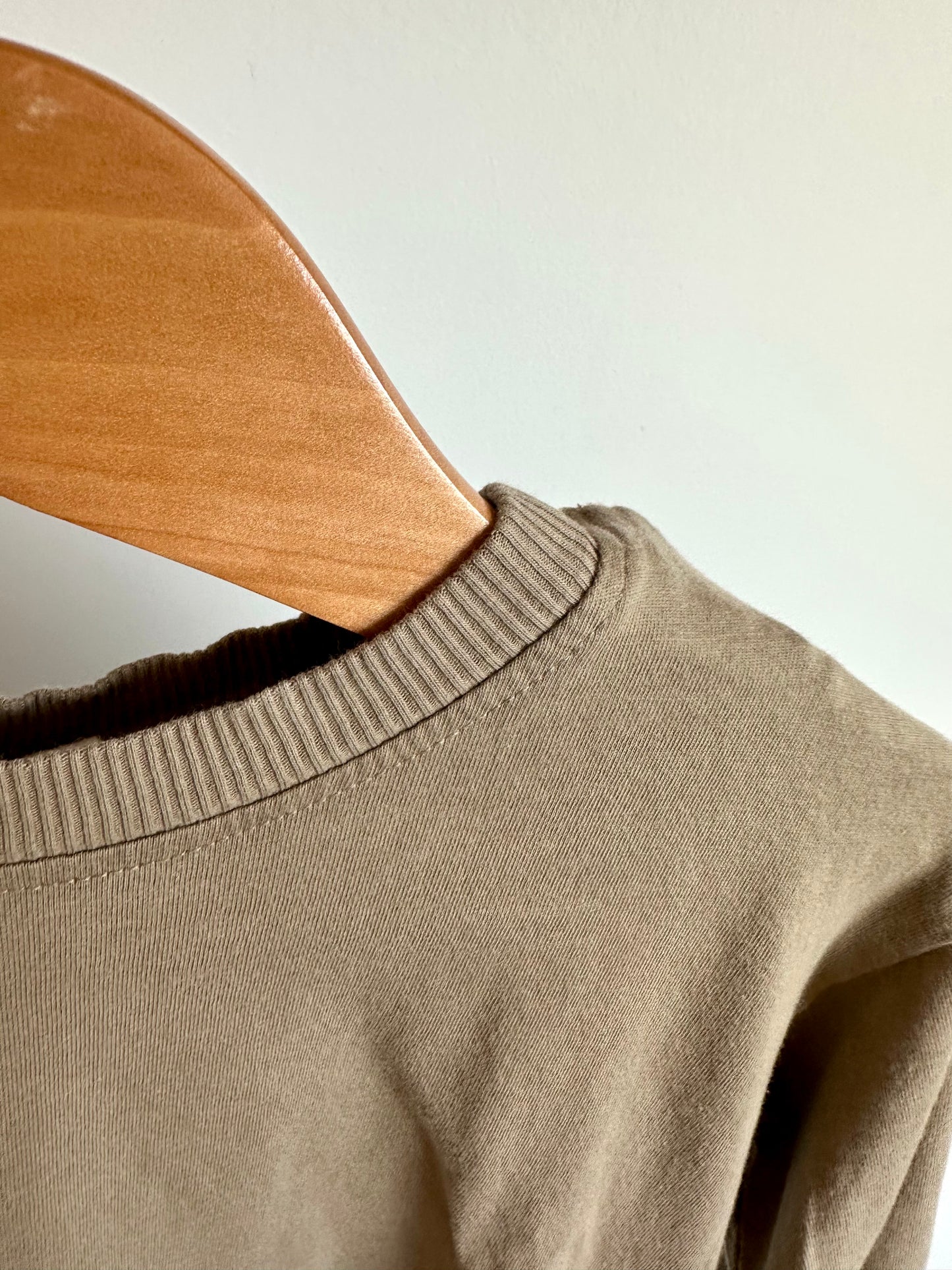 H&M Tan Long Sleeve Top / 18-24m