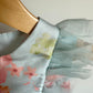 Pastel Blue Pink Flower Dress (With Tags)  / 2T