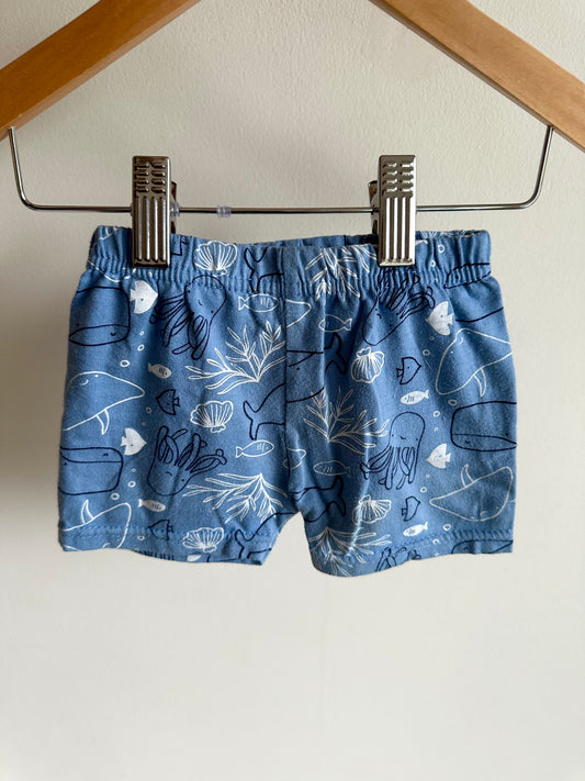 SeaLife Blue Shorts / 0-3m