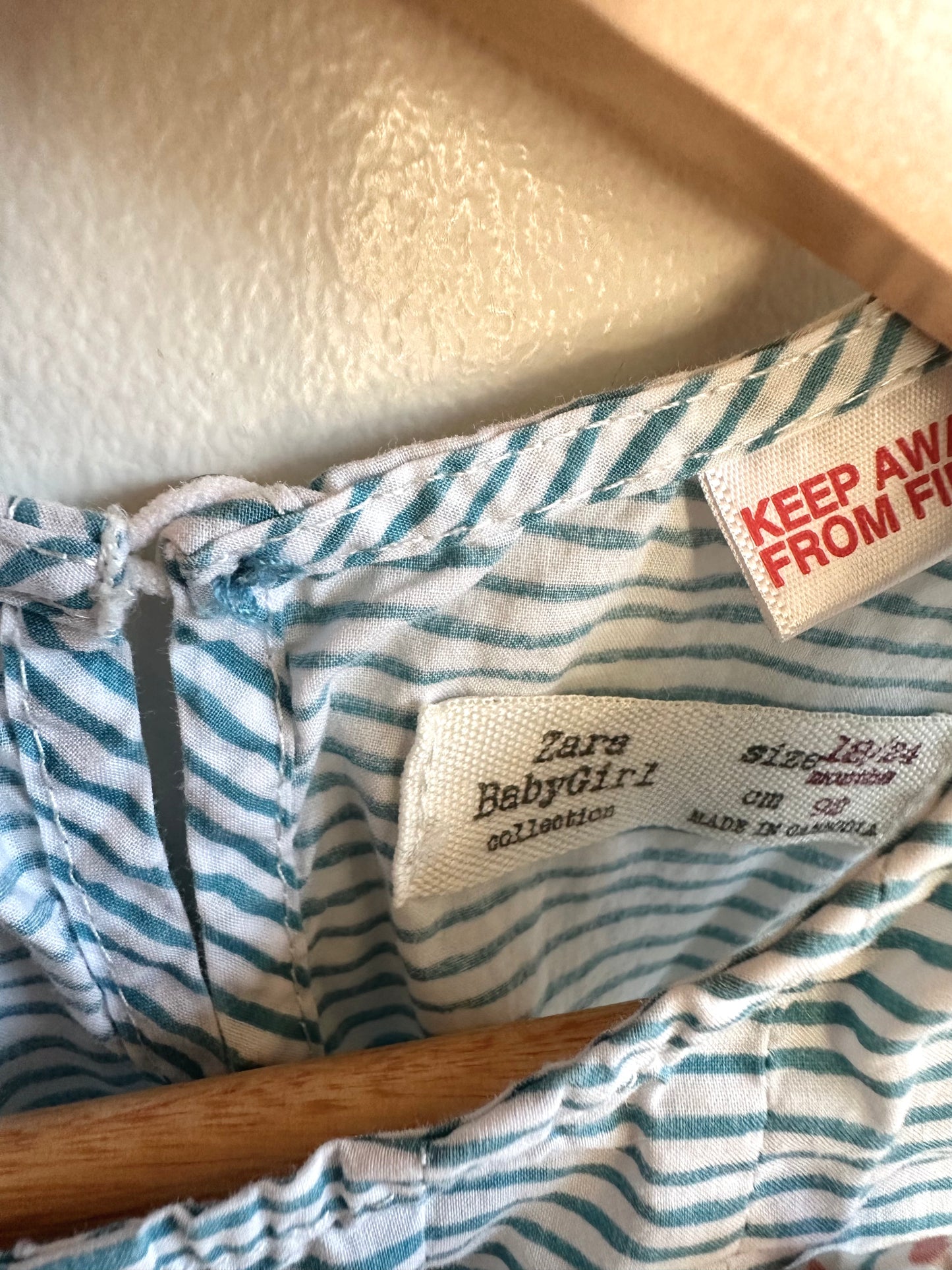 Zara Striped Tank / 18-24m