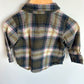 Plaid Button Up Top / 12-18m