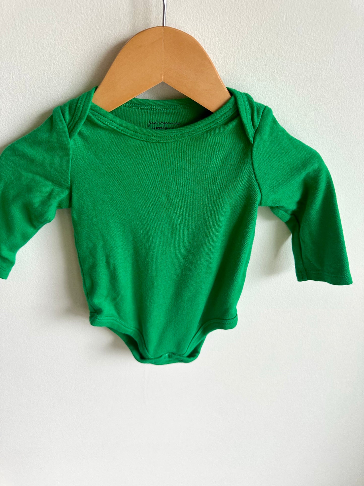Green Bodysuit / 3-6m
