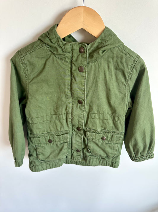 Green Hood Jacket / 3T