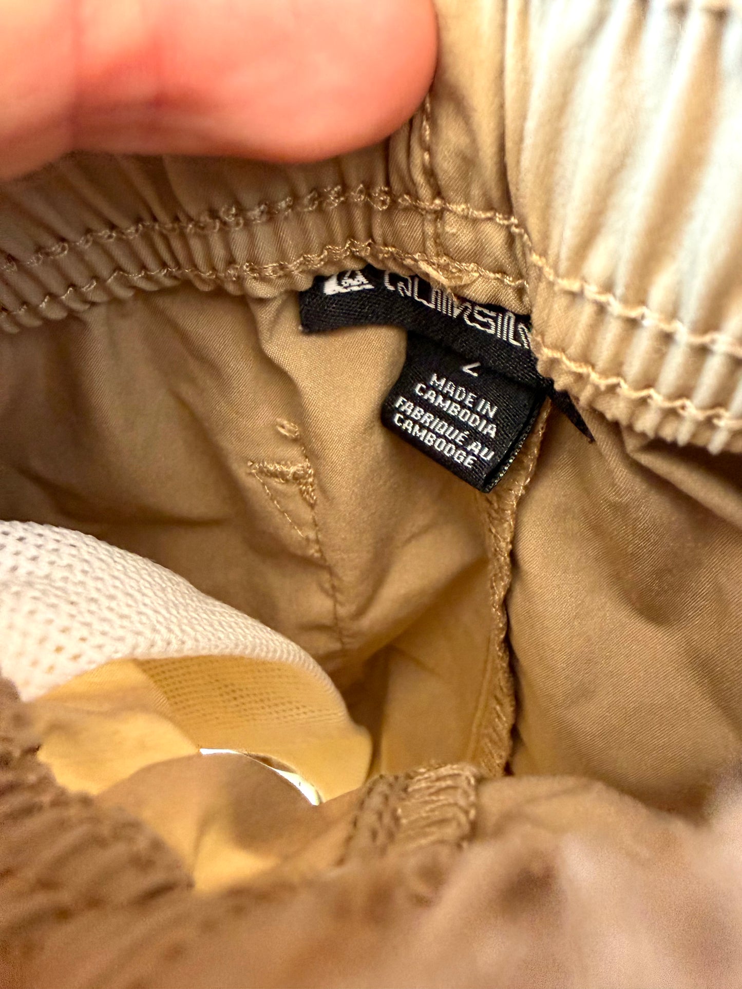 Quicksilver Tan Shorts / 2T