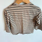Tan Striped Long Sleeve Top (PLAY) / 18-24m