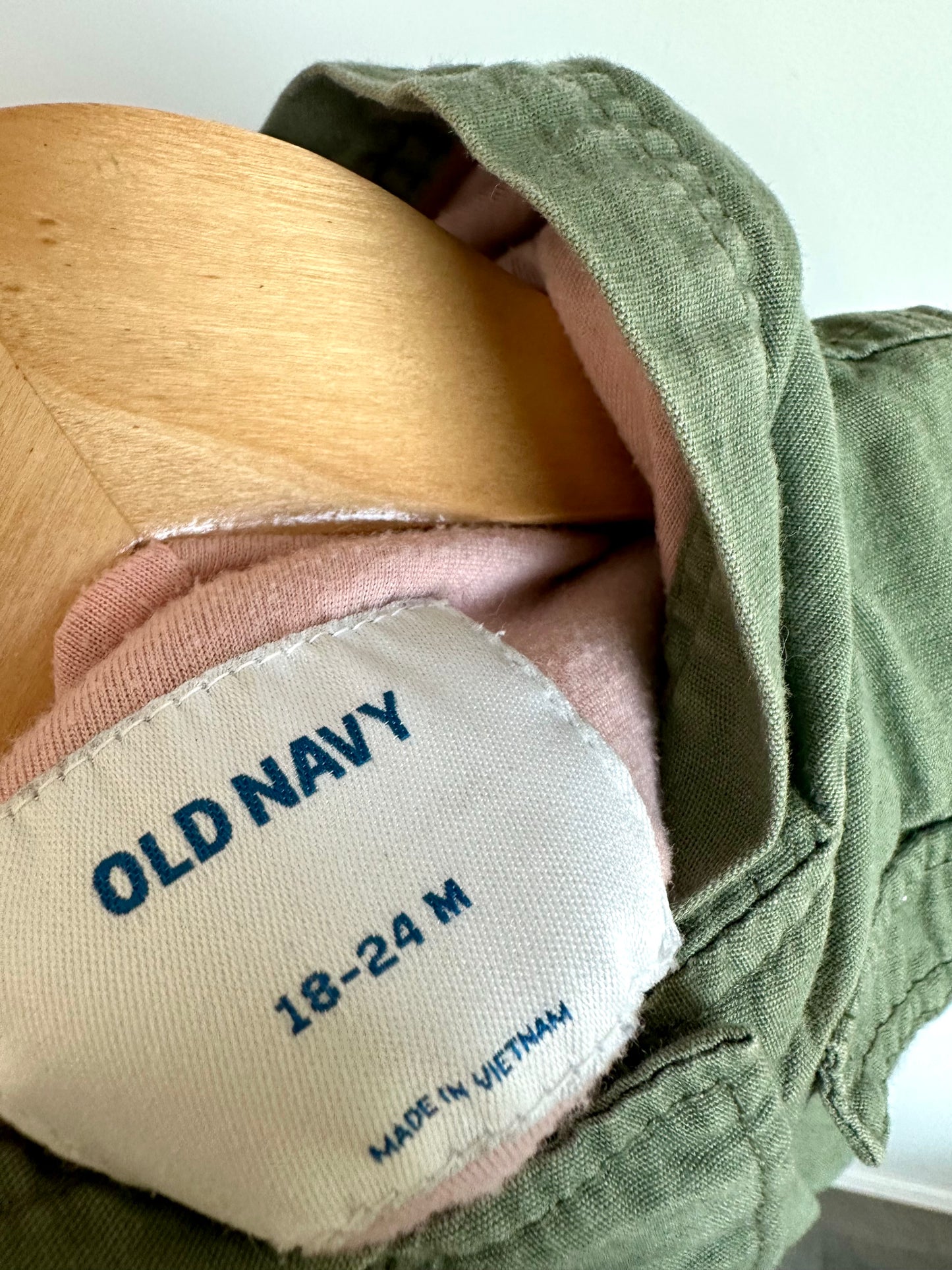 Green Hood Jacket / 18-24m