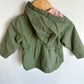 Green Hood Jacket / 18-24m