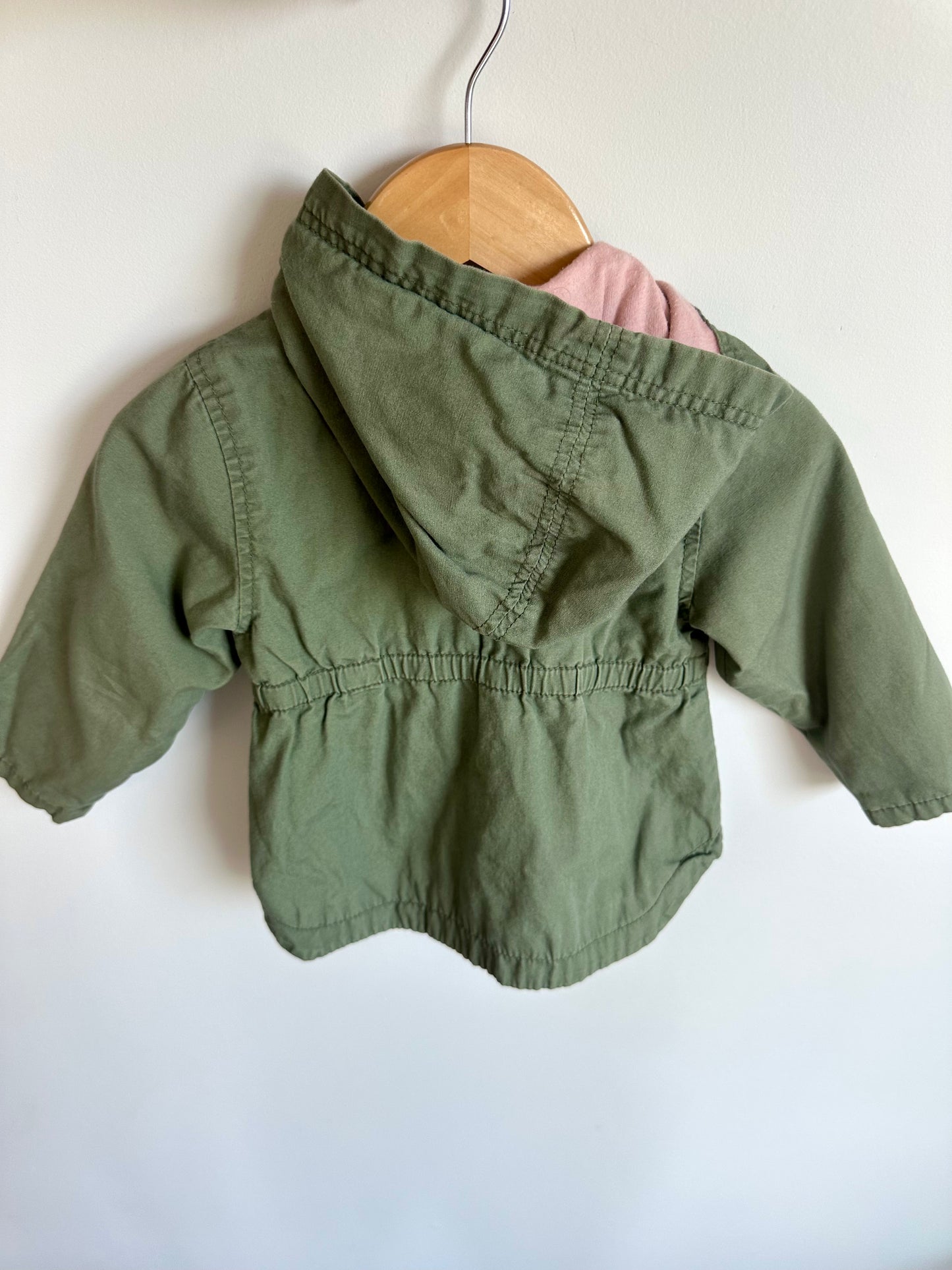 Green Hood Jacket / 18-24m