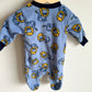 Lion Zipper Footed Sleeper / 0-3m