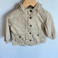 Tan Hood Jacket / 12-18m