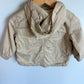 Tan Hood Jacket / 12-18m