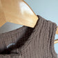 Brown Cotton Jumpsuit / 12-18m