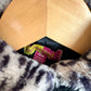 Animal Print Collar Black Formal Coat / 18m