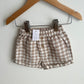 PureBaby Tartan Shorts (With Tags) / 3-6m