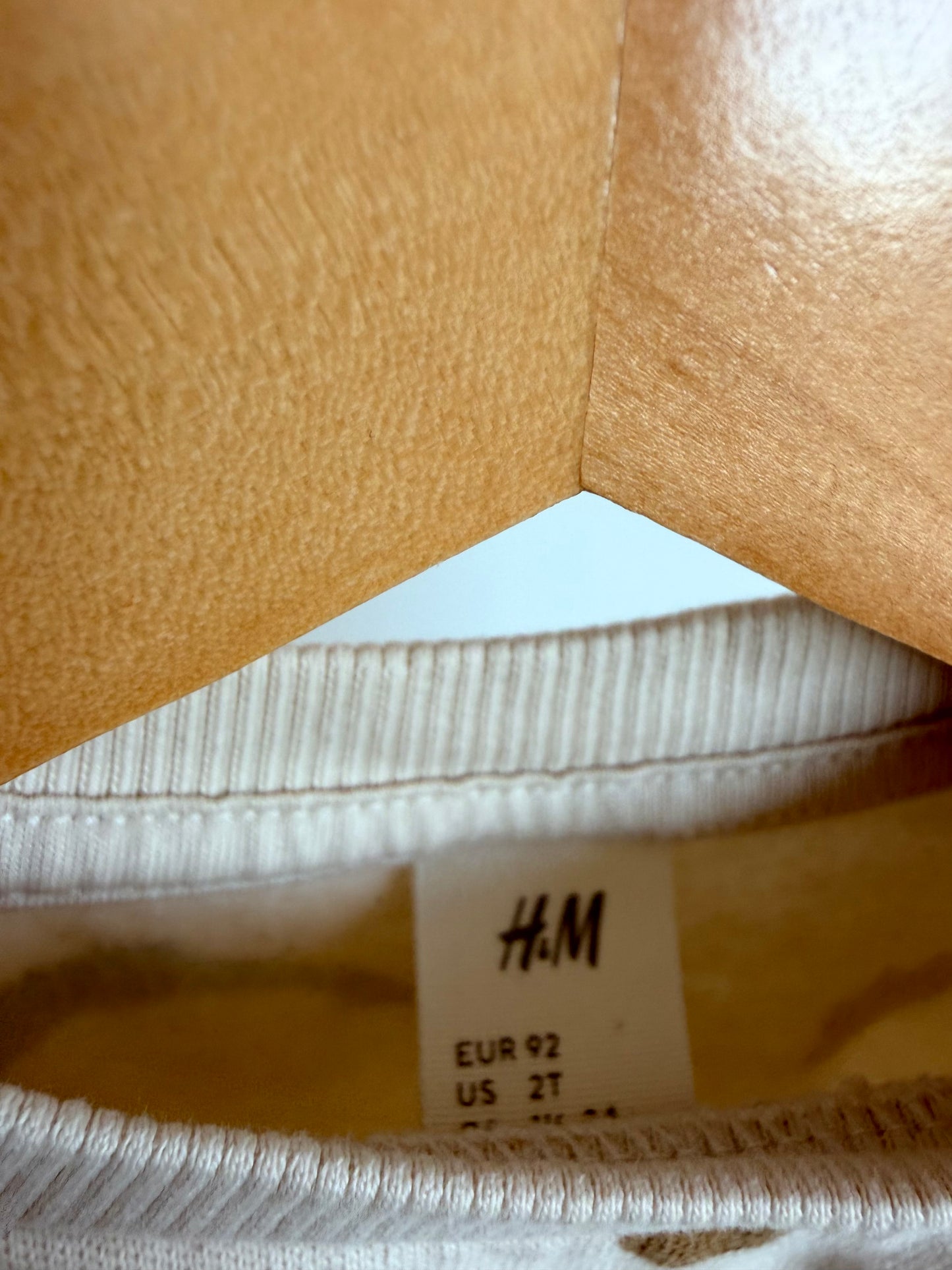 H&M Dino Cream Sweater / 18-24m