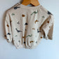 H&M Dino Cream Sweater / 18-24m