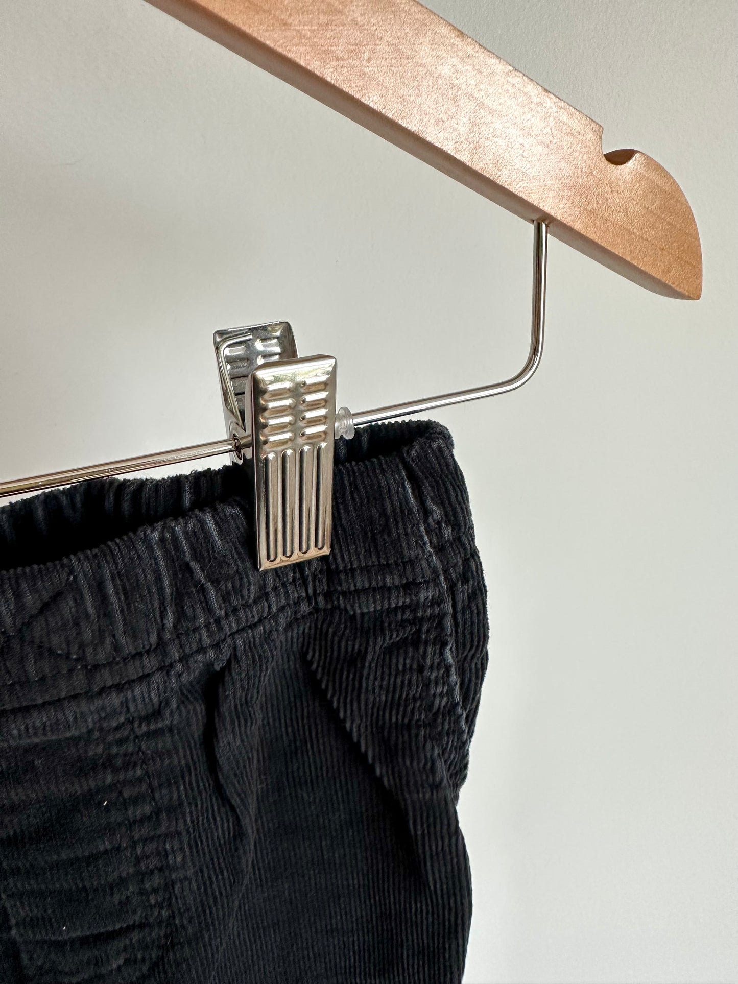 Black Corduroy Pants / 24m