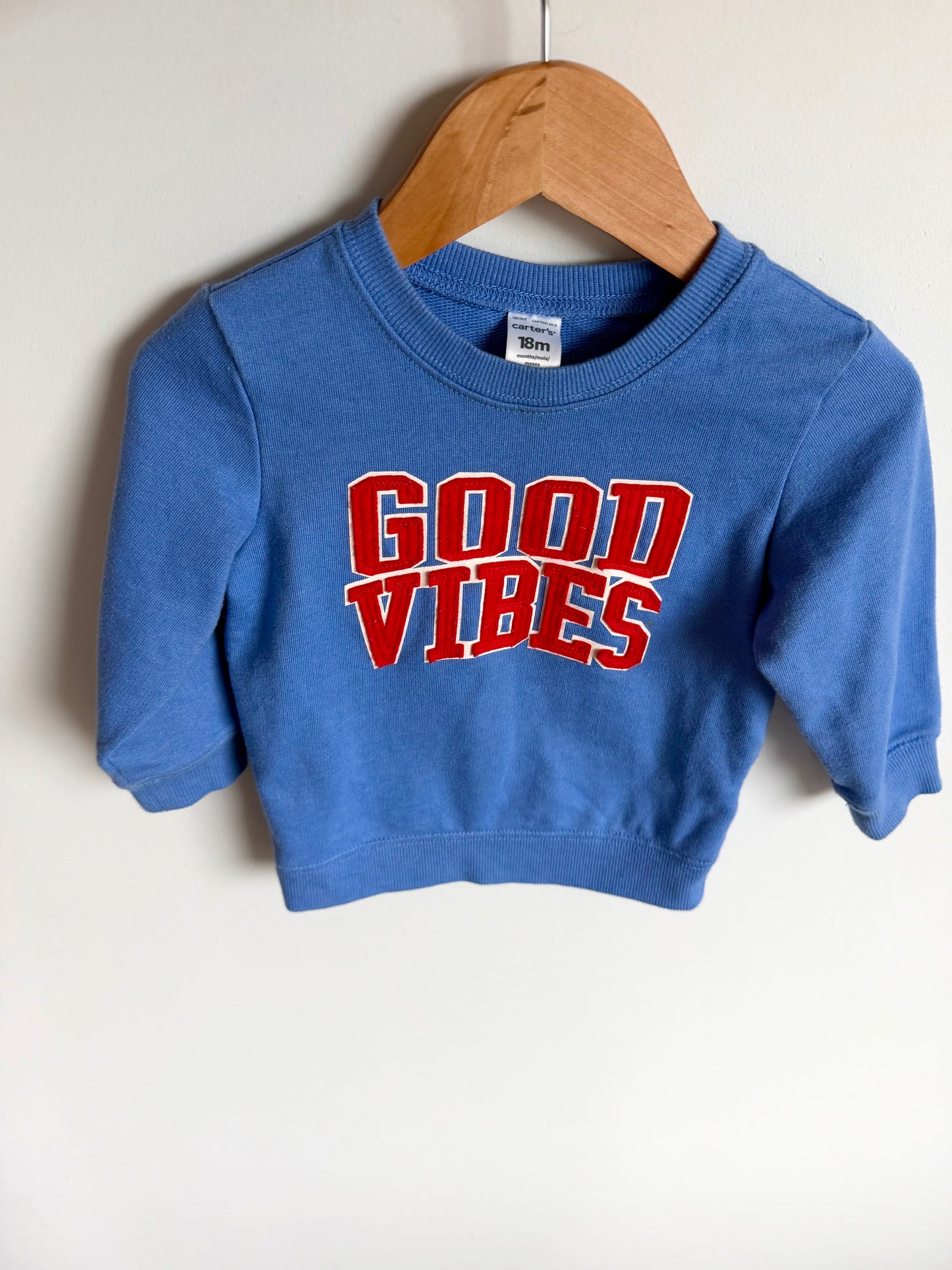 Good Vibes Sweater / 18m