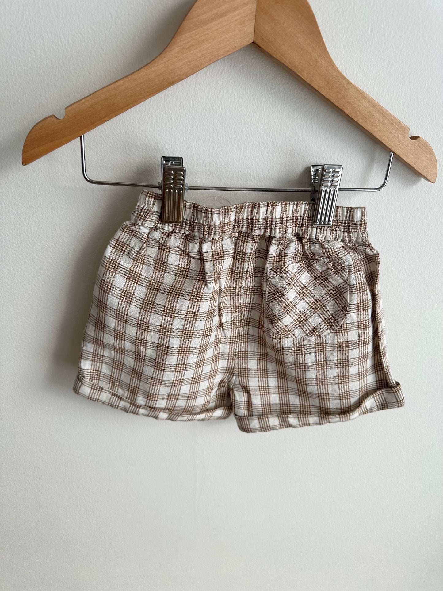 PureBaby Tartan Shorts (With Tags) / 3-6m