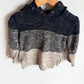 Grey Three Toned Hood Sweater / 2T