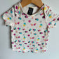 Peekaboo Beans Dotted Tee / 6-12m