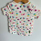 Peekaboo Beans Dotted Tee / 6-12m