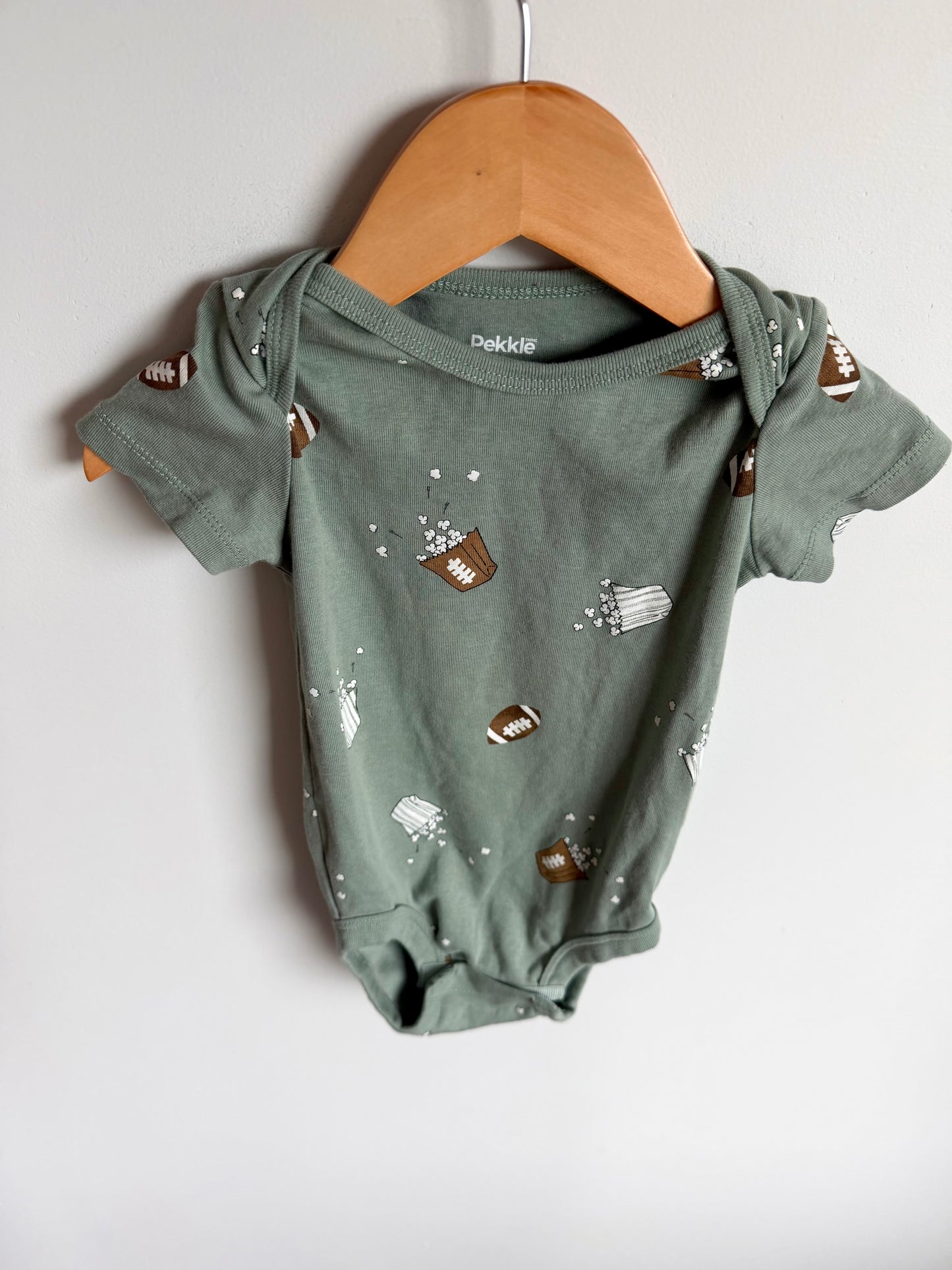 Football Popcorn Bodysuit / 18m