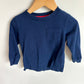 Blue Long Sleeve Top with Pocket / 2T