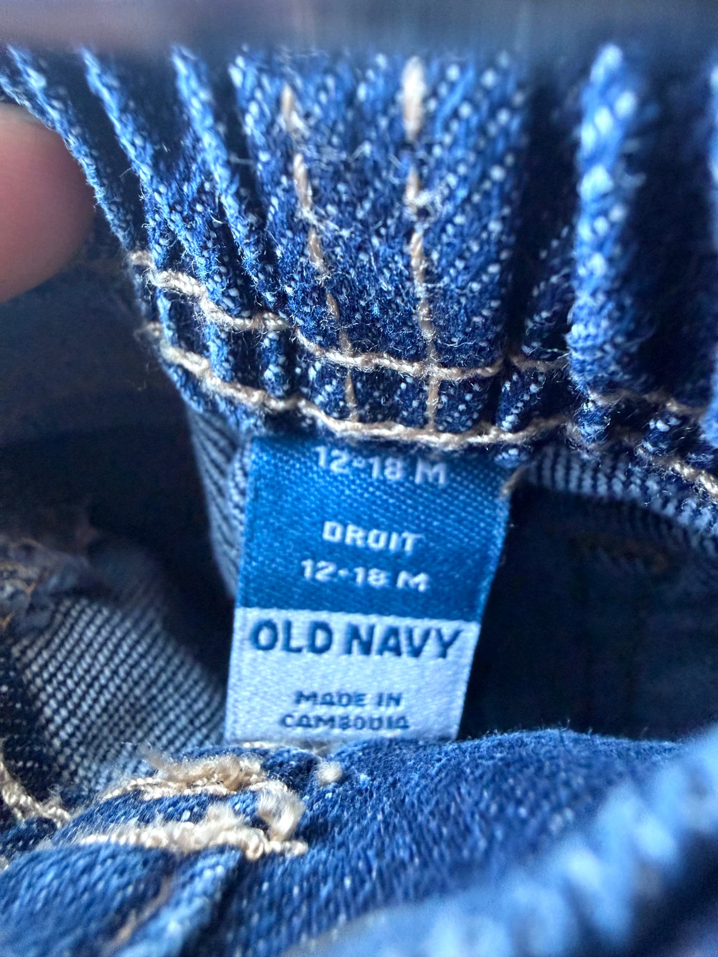 Straight Jeans / 12-18m